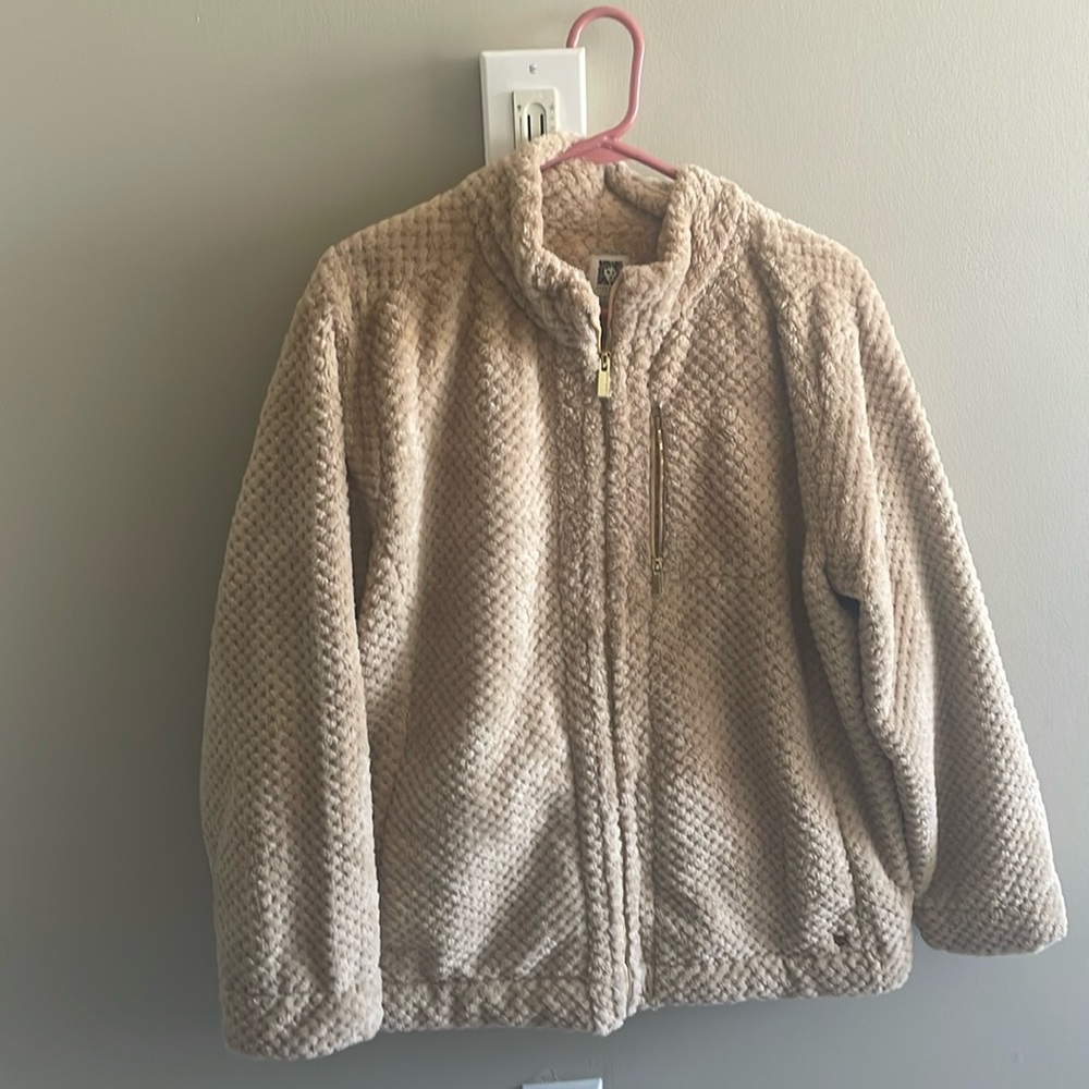 NWT Anne Klein women’s fleece size XL